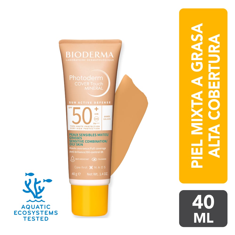 PHOTODERM COVER TOUCH SPF50+ DORADO 40 ML - 1