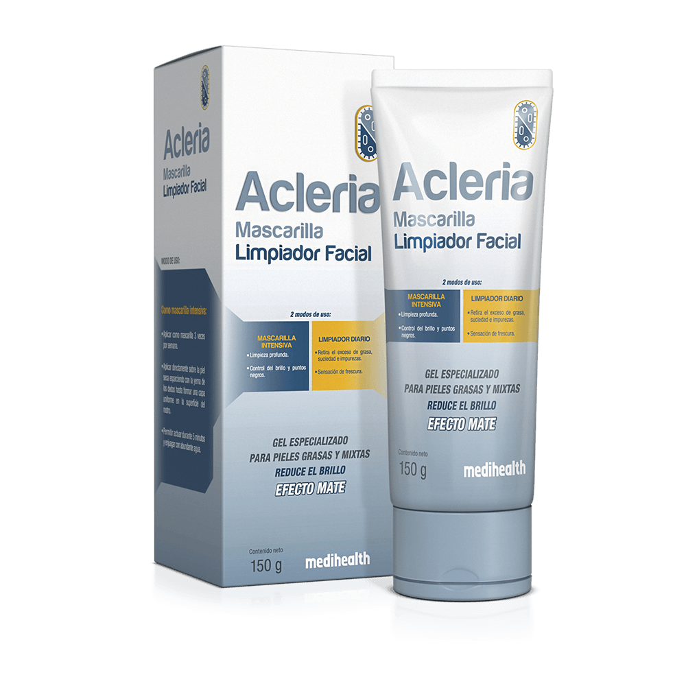 MEDIHEALTH ACLERIA MASCARILLA LIMPIADOR FACIAL 150G - 1