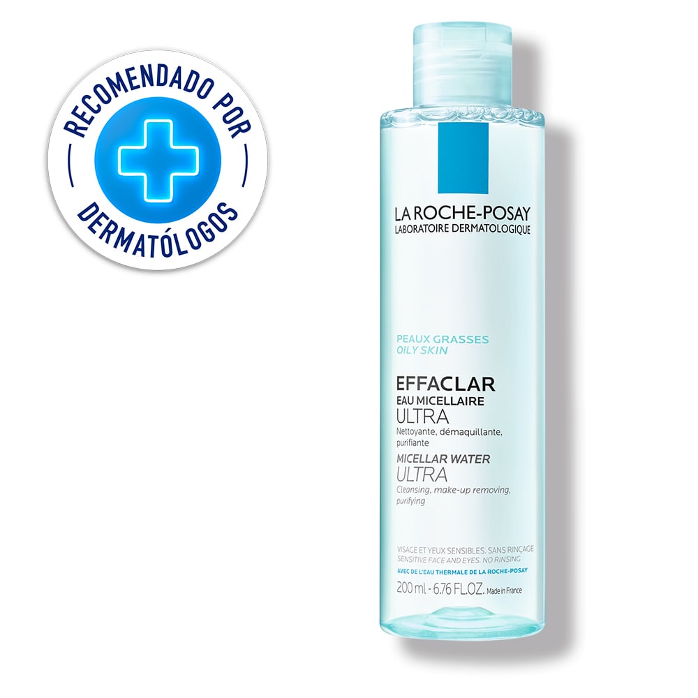 AGUA MICELAR EFFACLAR PIELES MIXTAS A GRASAS 200ML - 1