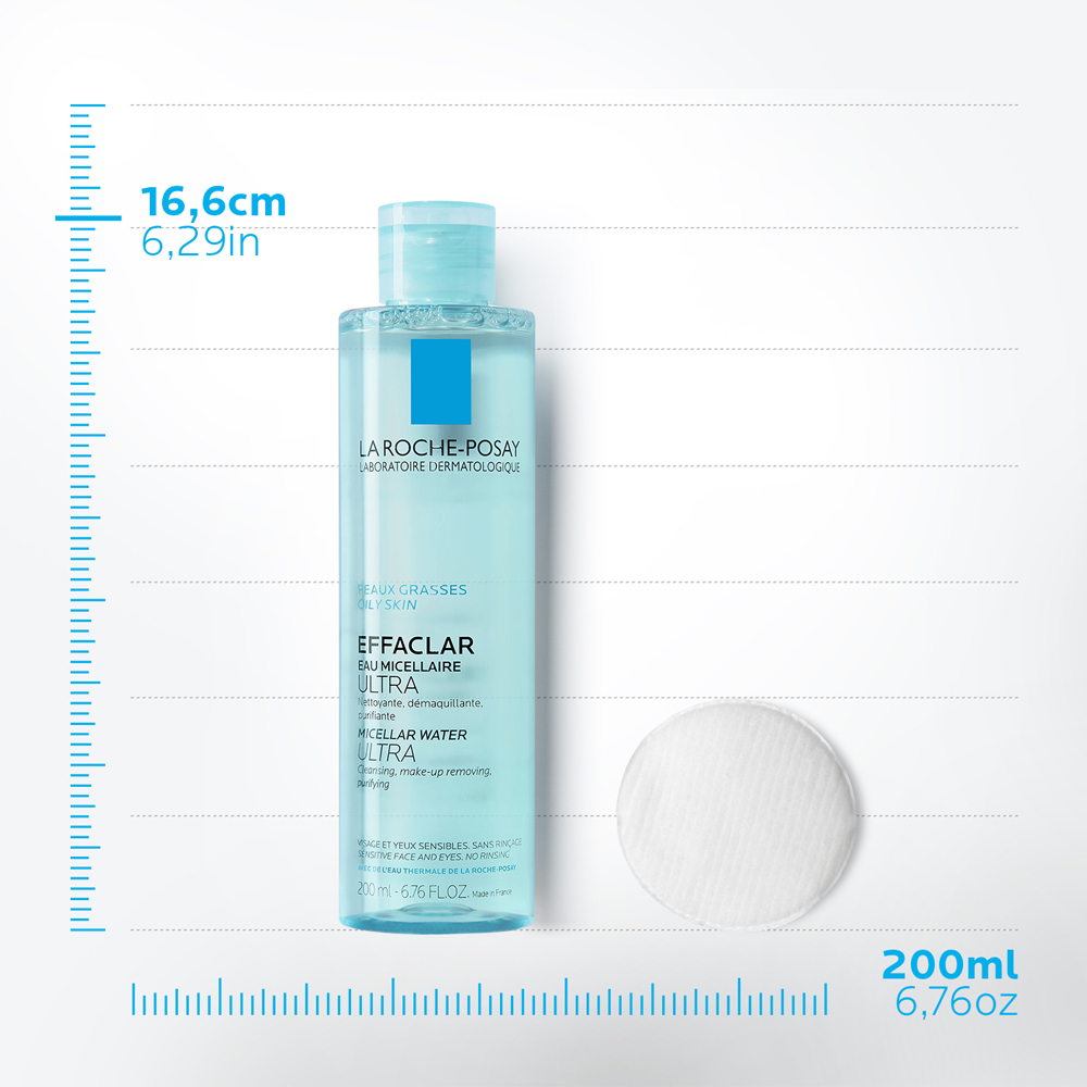 AGUA MICELAR EFFACLAR PIELES MIXTAS A GRASAS 200ML - 4