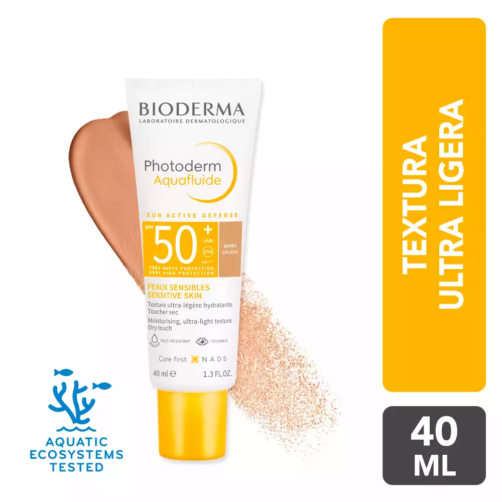 PHOTODERM MAX AQUAFLUIDE DORADO SPF50+ 40ML - 1