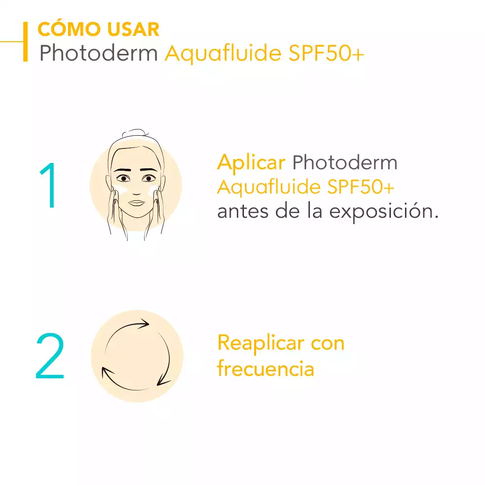 PHOTODERM MAX AQUAFLUIDE DORADO SPF50+ 40ML - 2