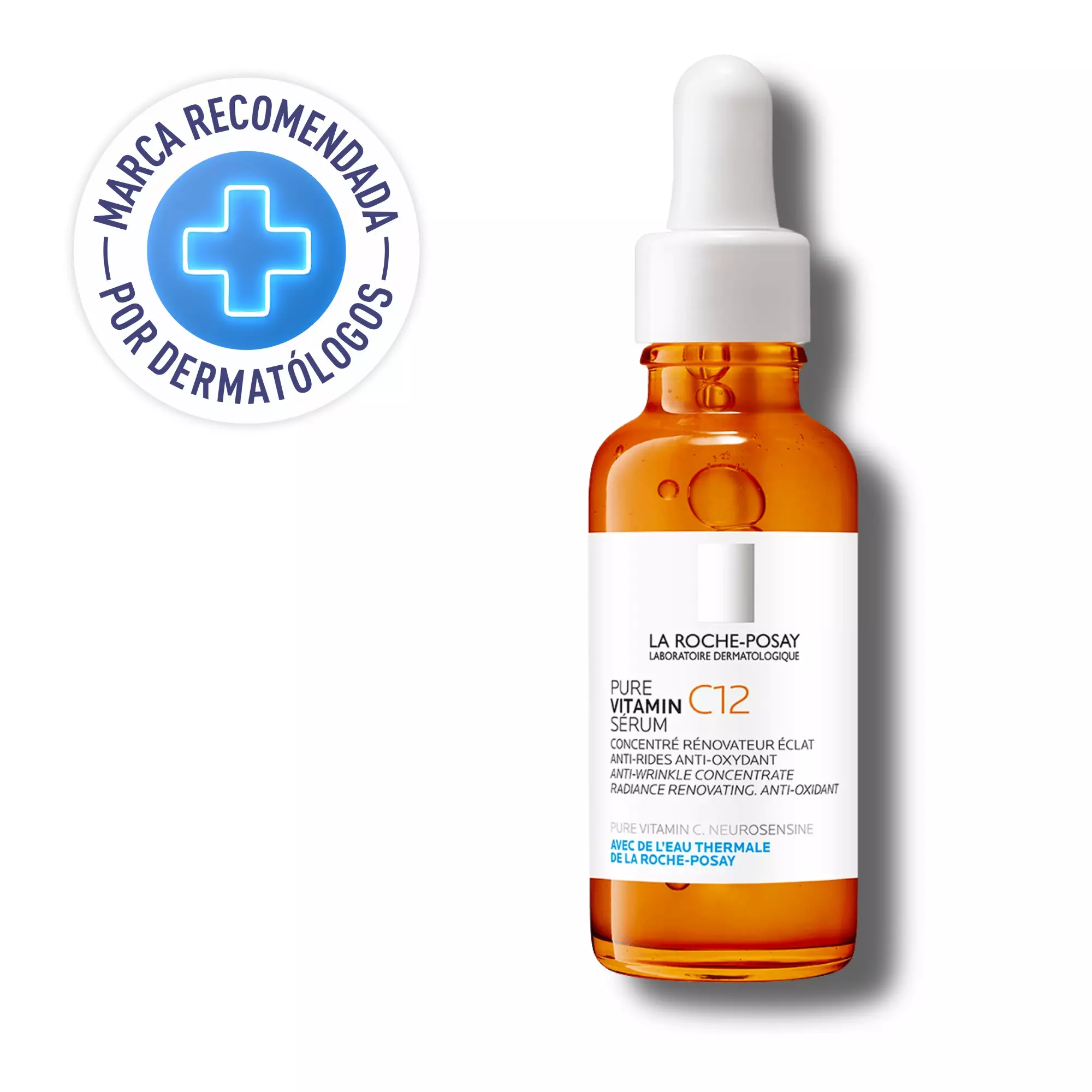 LA ROCHE® SÉRUM 30ML PURE VITAMIN C12 | OIL CONTROL MOMENTO DE APLICACIÓN NOCHE TIPO DE PIEL TODO TIPO DE PIEL - 1