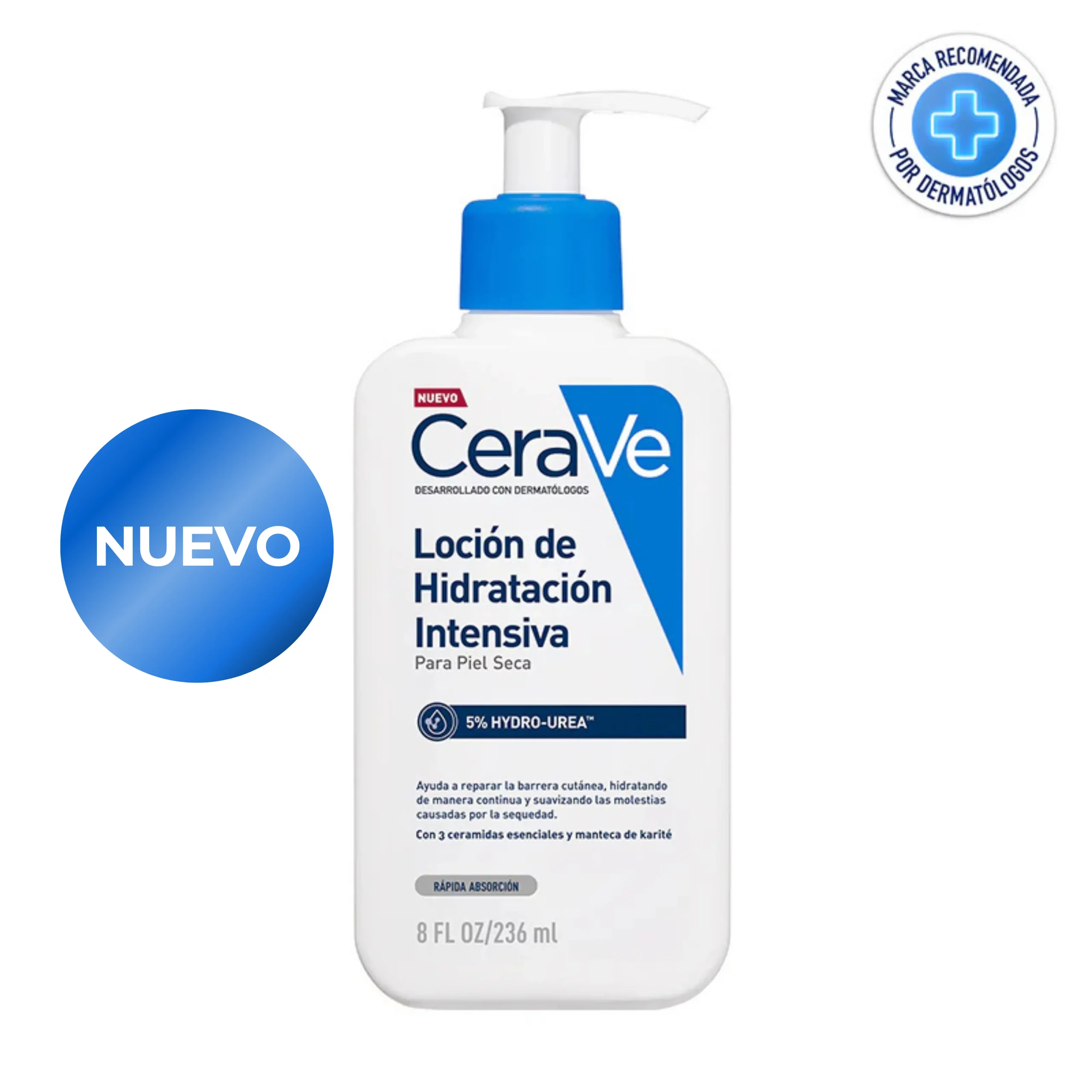 LOCIÓN INTENSIVA 236ML CERAVE - 1