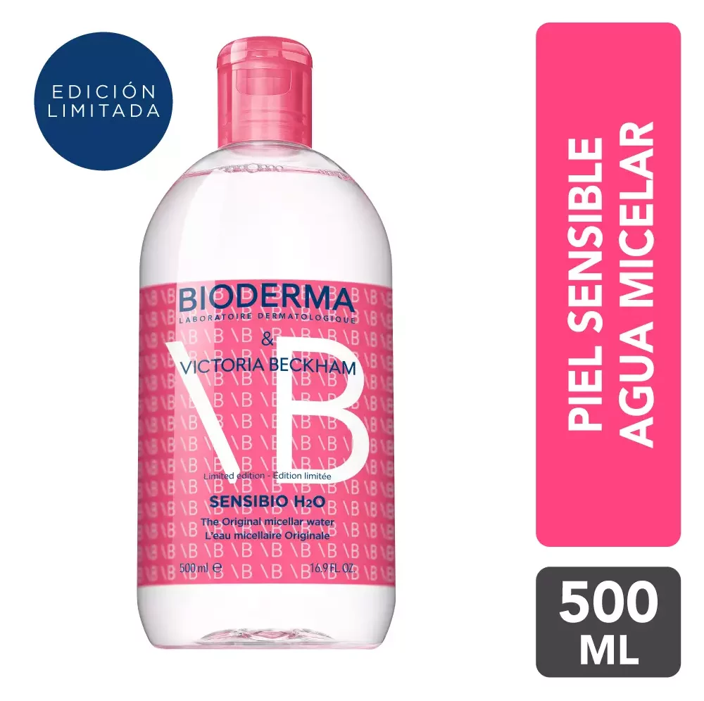 SENSIBIO H2O AGUA MICELAR EDICIÓN A X VICTORIA BECKHAM 500ML - 1