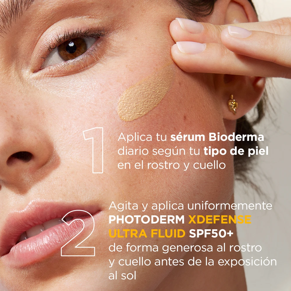 BIODERMA PHOTODERM XDEFENSE ULTRA-FLUIDO SPF50+ TONO MEDIO - 2