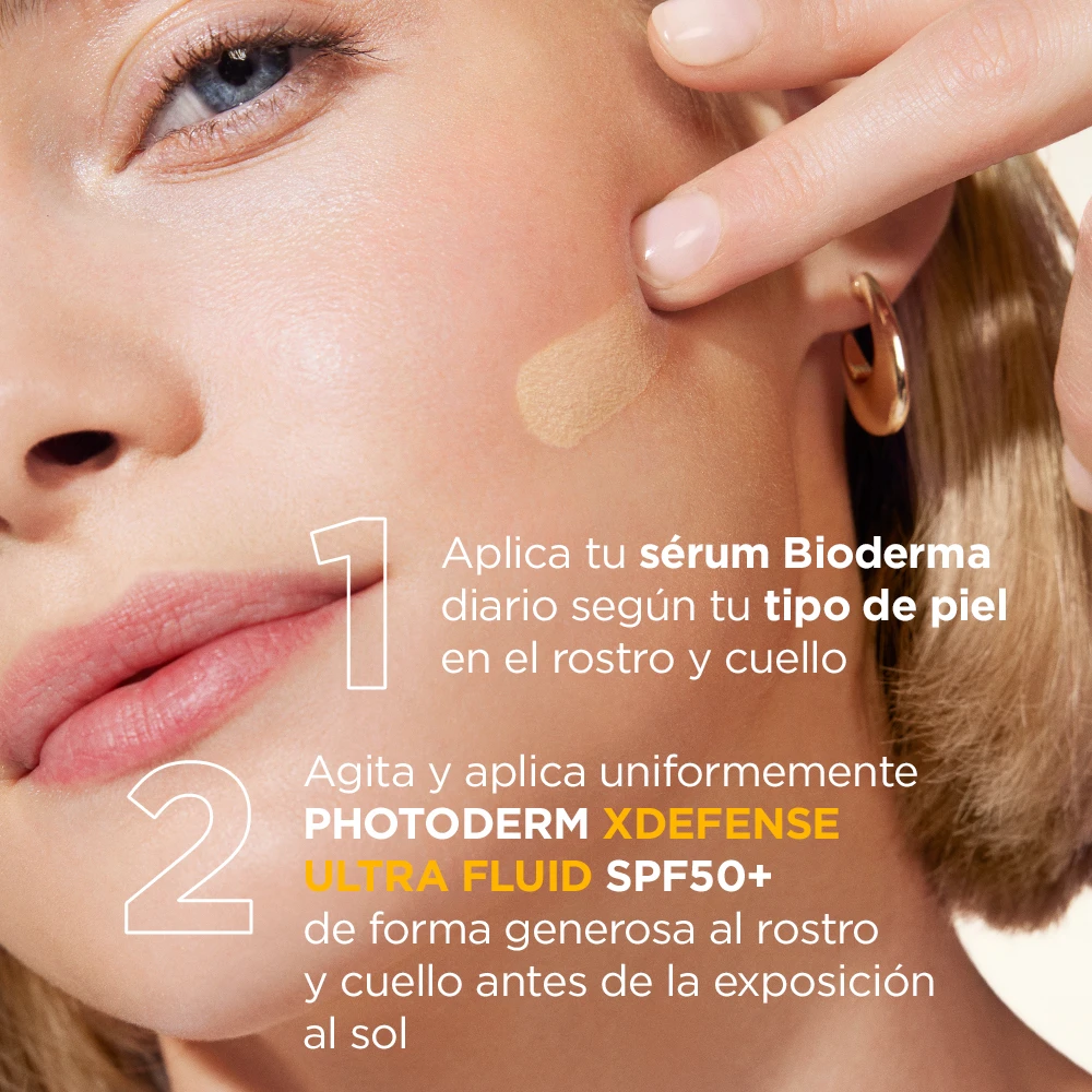 BIODERMA PHOTODERM XDEFENSE ULTRA-FLUIDO SPF50+ TONO CLARO - 2