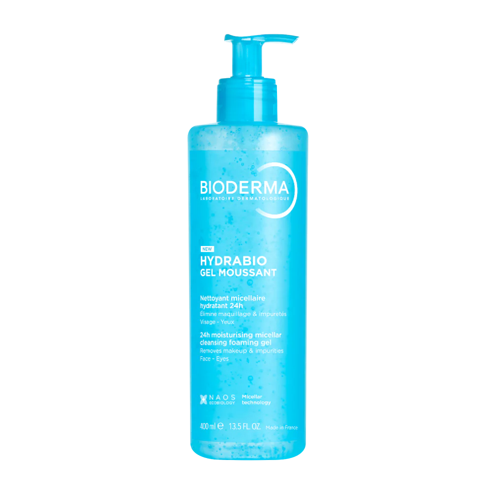 BIODERMA GEL MOUSSANT DERMOLIMPIADOR FACIAL 400ML SECA DÍA/NOCHE - 1