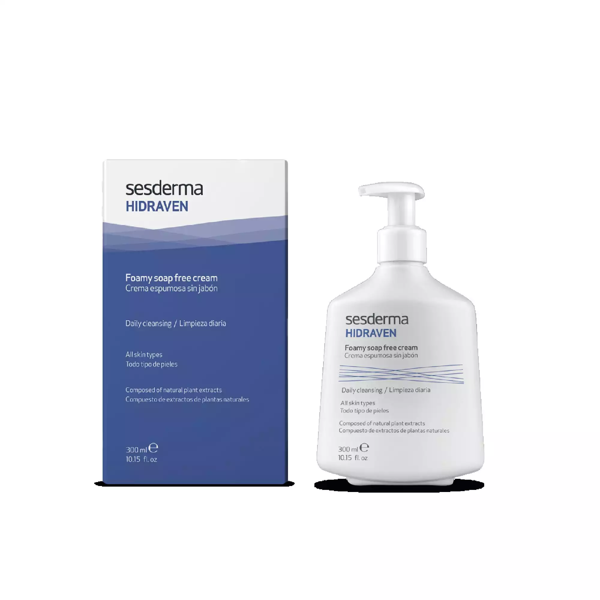 HIDRAVEN CREMA ESPUMOSA SIN JABON 300 ML - 1