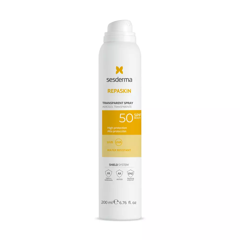 REPASKIN AEROSOL TRANSPARENTE SPF50 200ML - 1