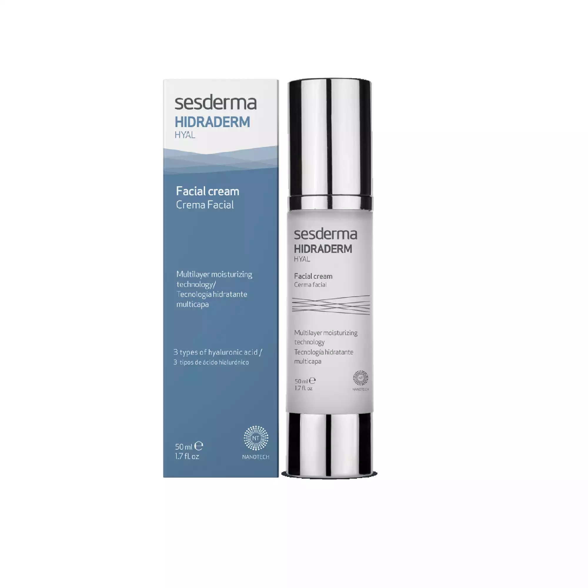 HIDRADERM HYAL CREMA FACIAL 50 ML. - 1