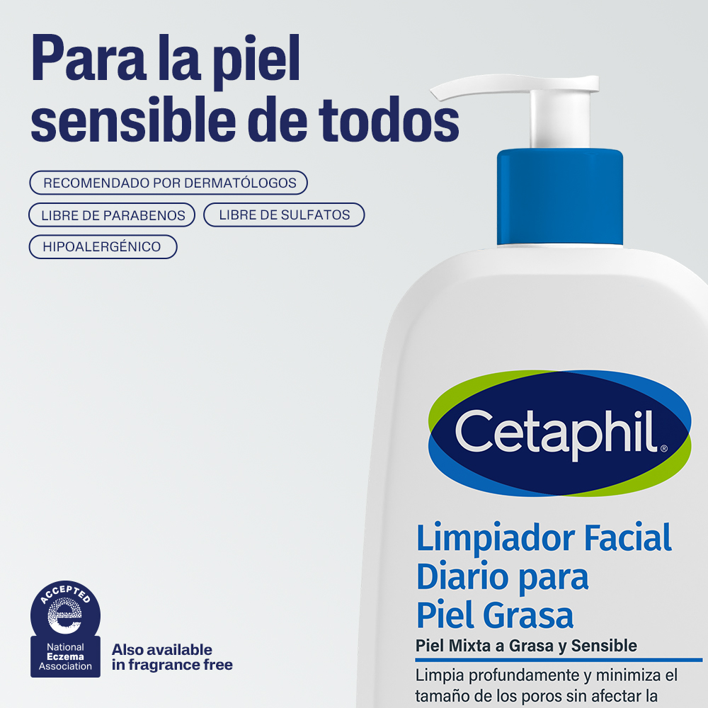 CETAPHIL LIMPIADOR PIEL GRASA 236ML - 3