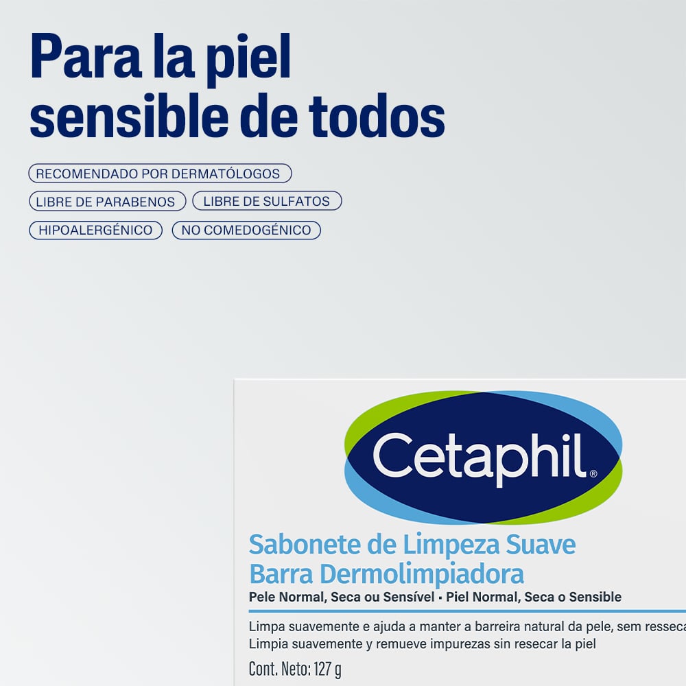 CETAPHIL BARRA LIMPIADORA 127G - 2