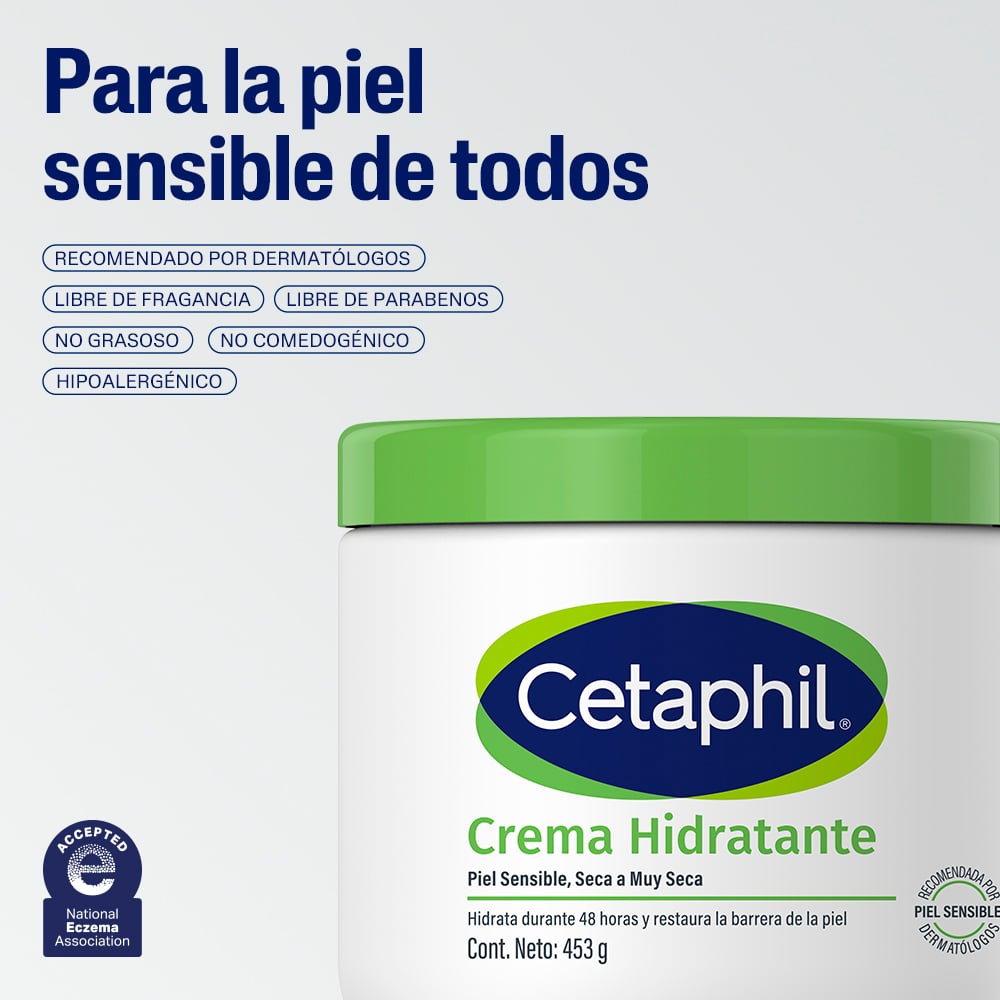 CETAPHIL CREMA HIDRATANTE 453G - 3