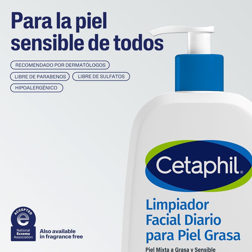 CETAPHIL LIMPIADORA PIEL GRASA 473ML - 3