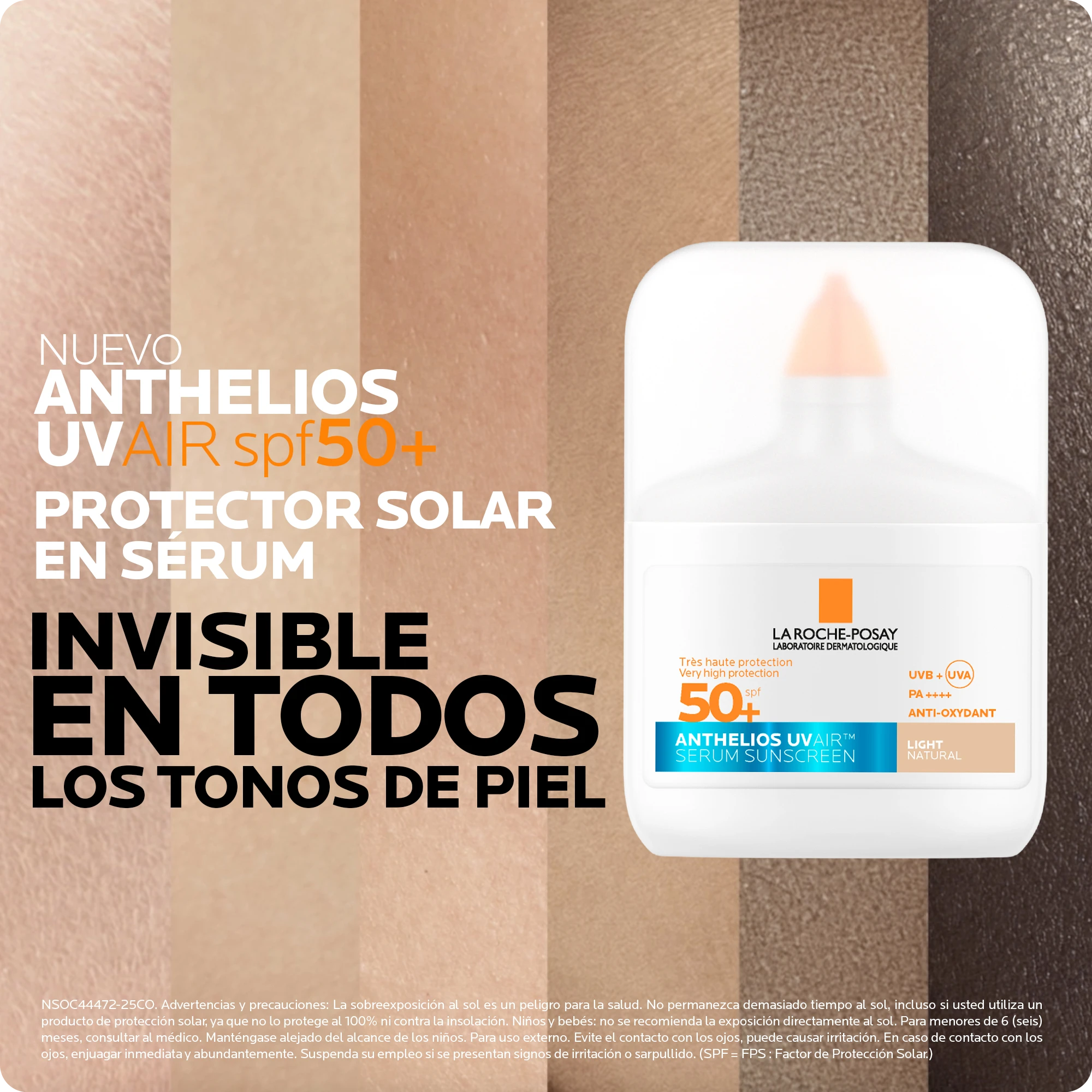 ANTHELIOS UV AIR SPF50+ 50ML TT LIGHT - 2