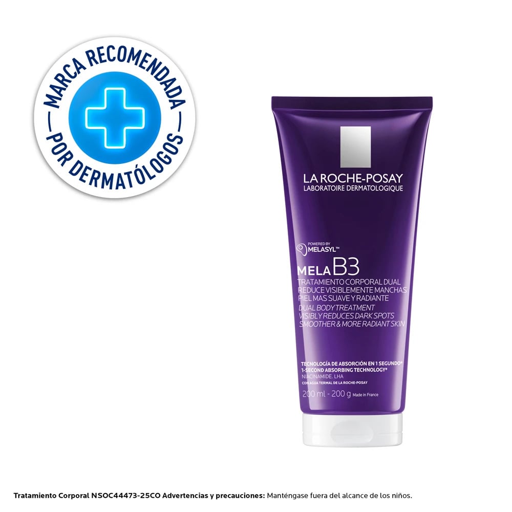 CREMA CORPORAL DUAL ANTI-MANCHAS MELA B3 200ML - 1