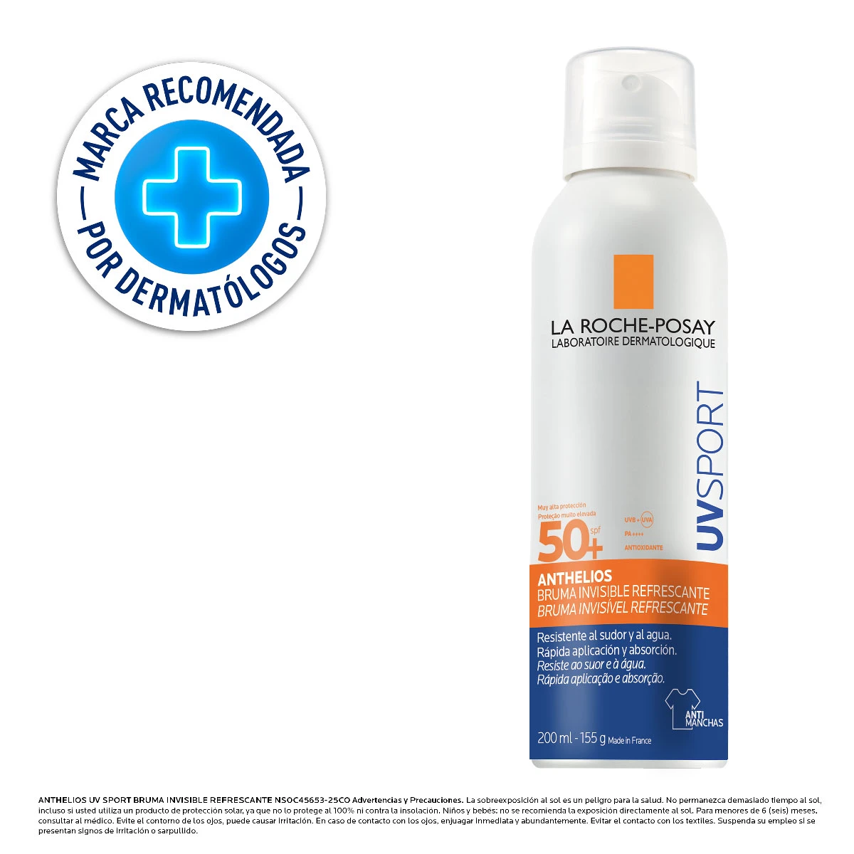 LA ROCHE-POSAY ANTHELIOS UV SPORT MIST SPF50+ 200ML - 1