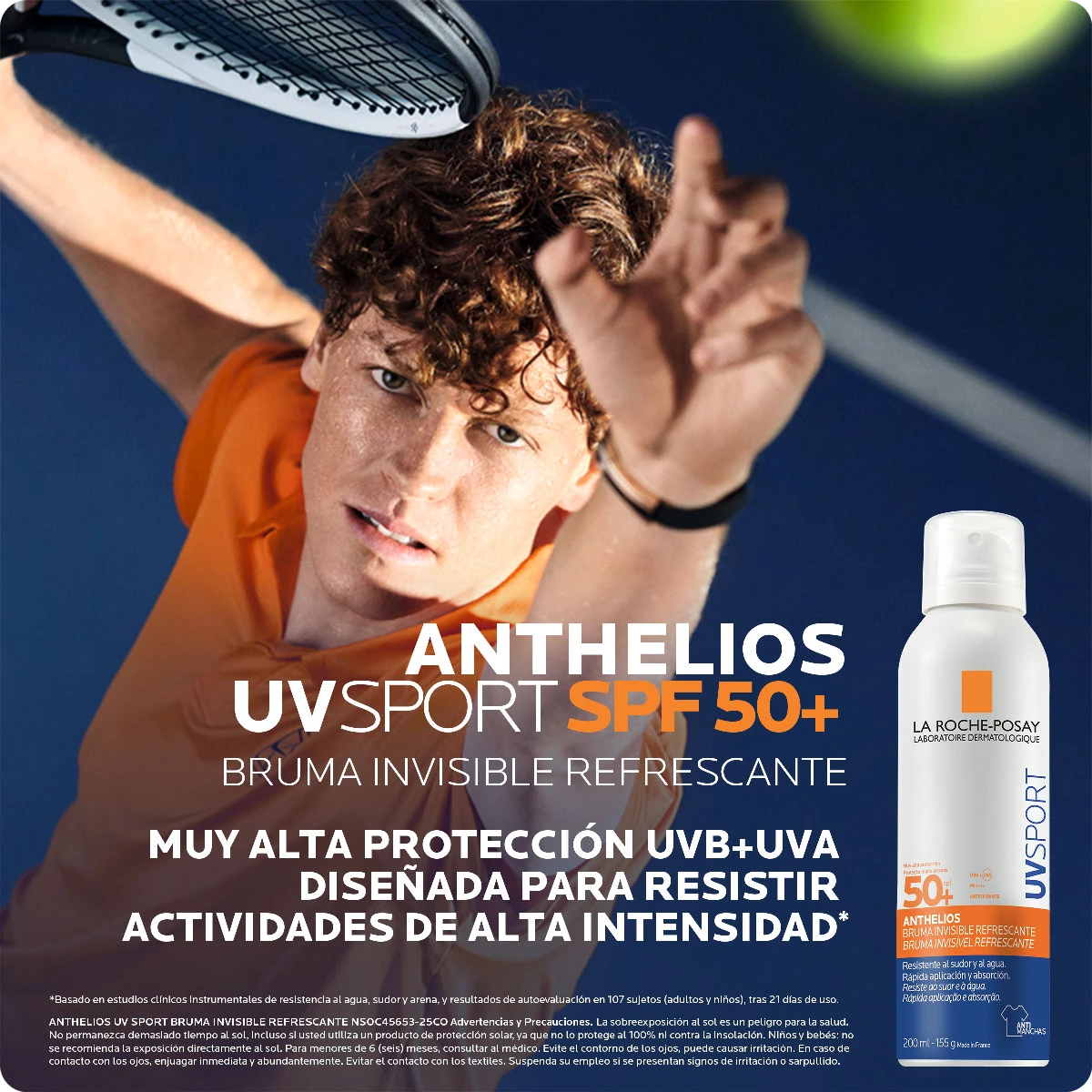 LA ROCHE-POSAY ANTHELIOS UV SPORT MIST SPF50+ 200ML - 3