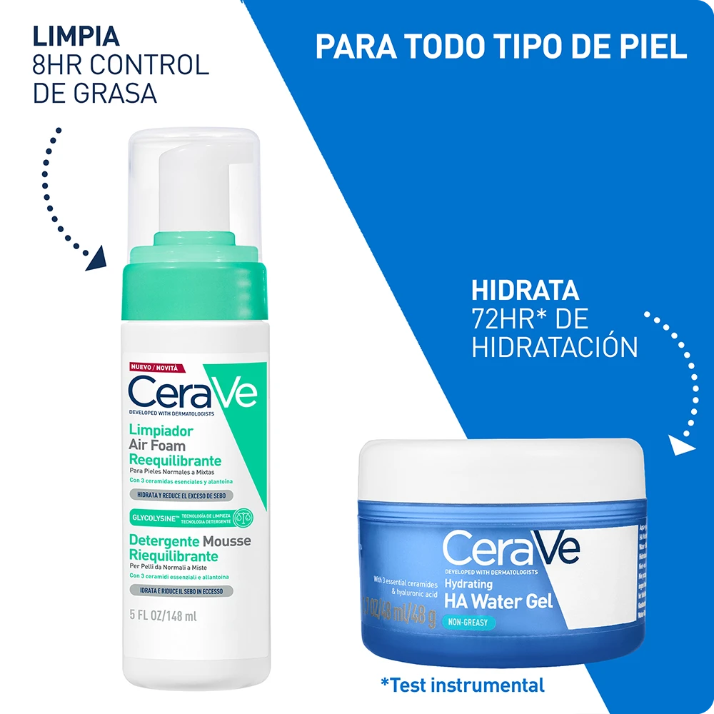 CERAVE WATER GEL HIDRATANTE ÁCIDO HIALURÓNICO 48ML - 4