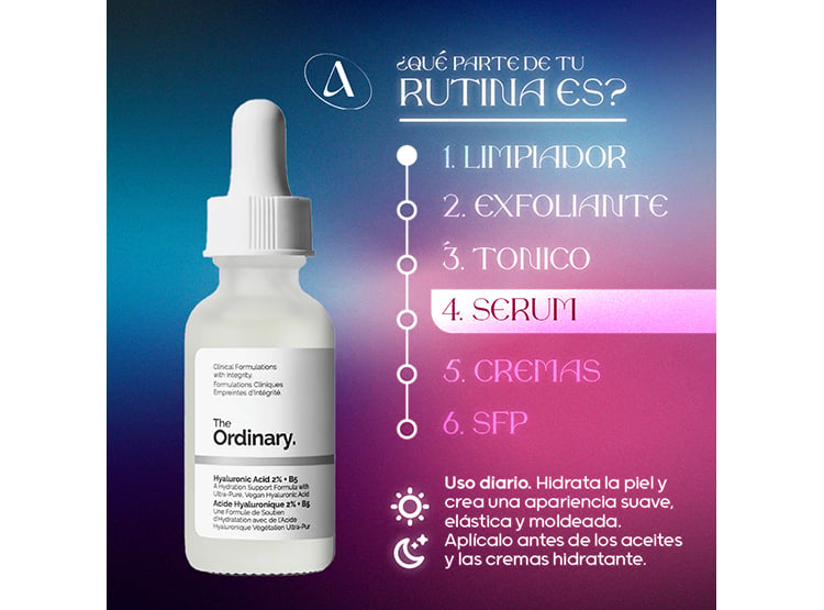 ÁCIDO HIALURÓNICO 2% + B5 THE ORDINARY - 4