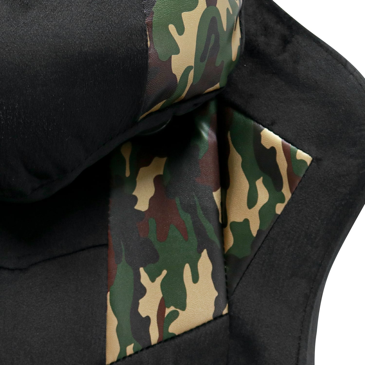 SILLA GAMER EXTINGTION SAPP GAMUZA CUERINA COLOR CAMUFLAJE - 4