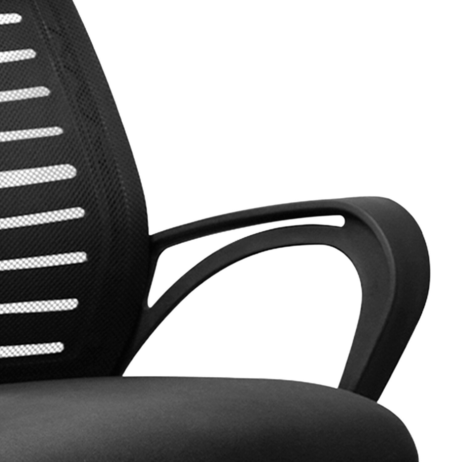 SILLA DE OFICINA ERGONÓMICA COZY - NEGRO - 6