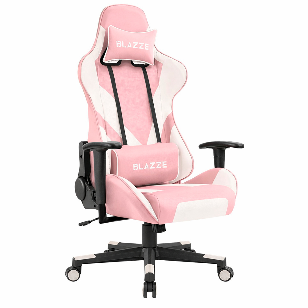 SILLA GAMER ERGONÓMICA 180° BLAZZE ÉXODO - ROSA - 1