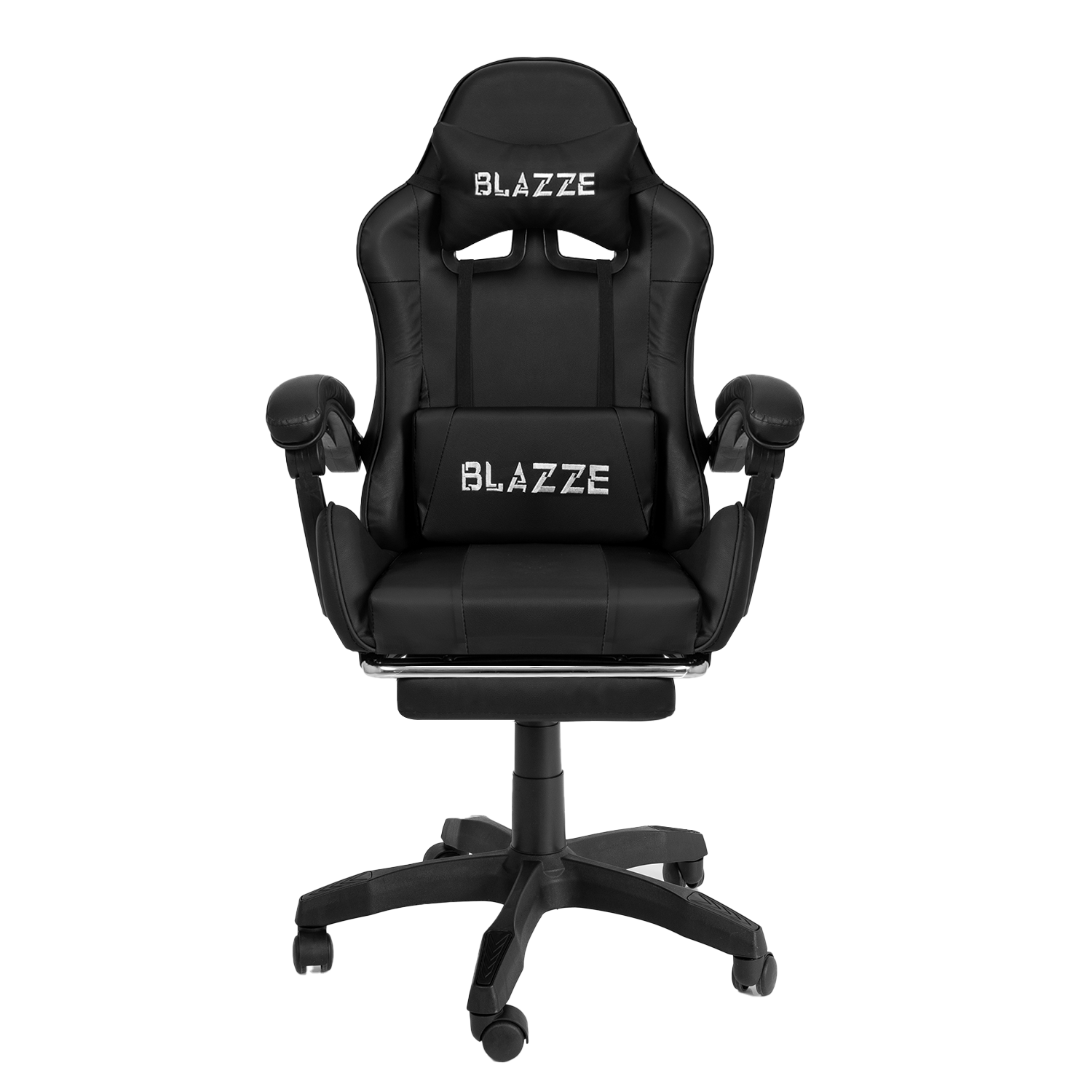 SILLA GAMER BLAZZE LOOT ERGONÓMICA CON REPOSAPIES NEGRO - 2