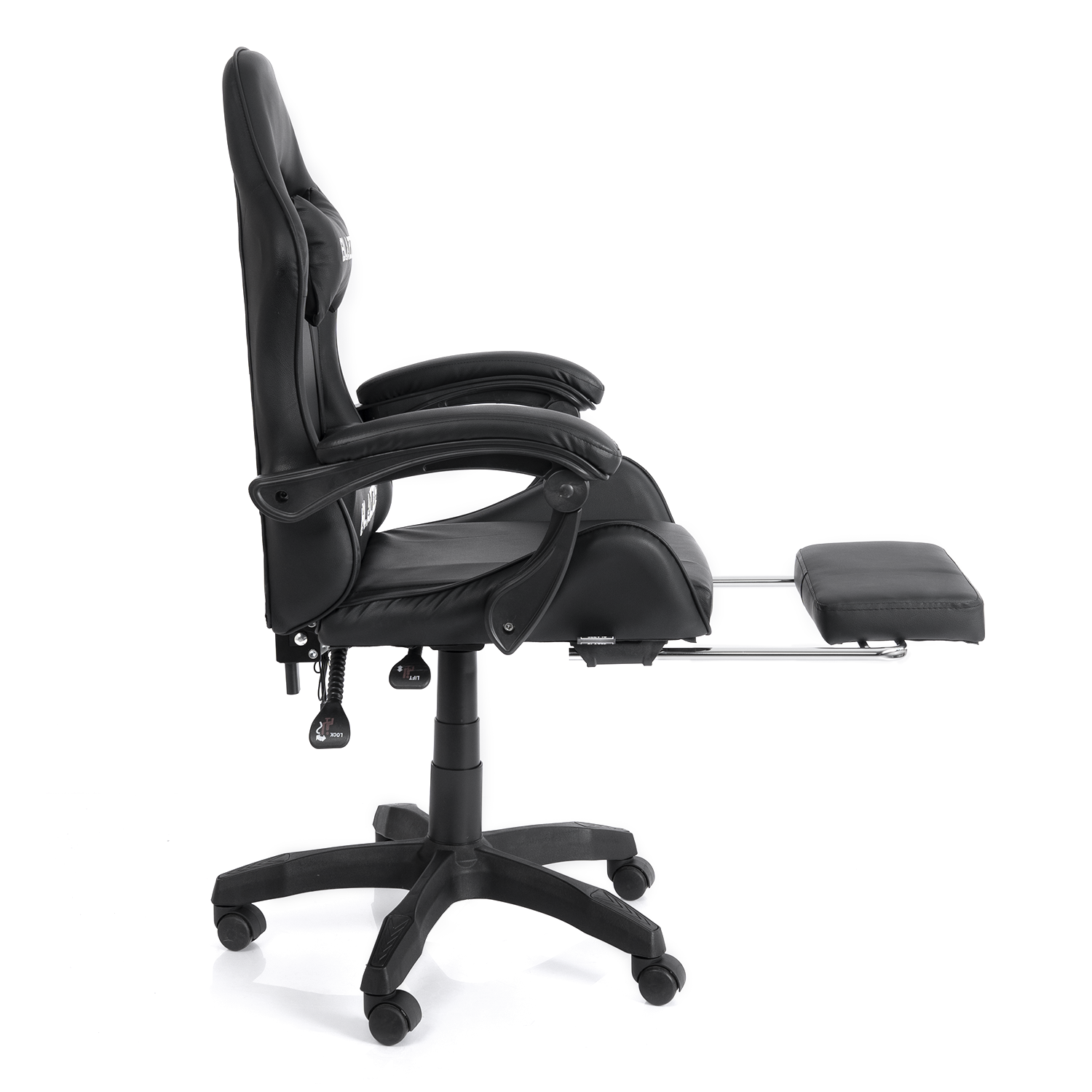 SILLA GAMER BLAZZE LOOT ERGONÓMICA CON REPOSAPIES NEGRO - 7