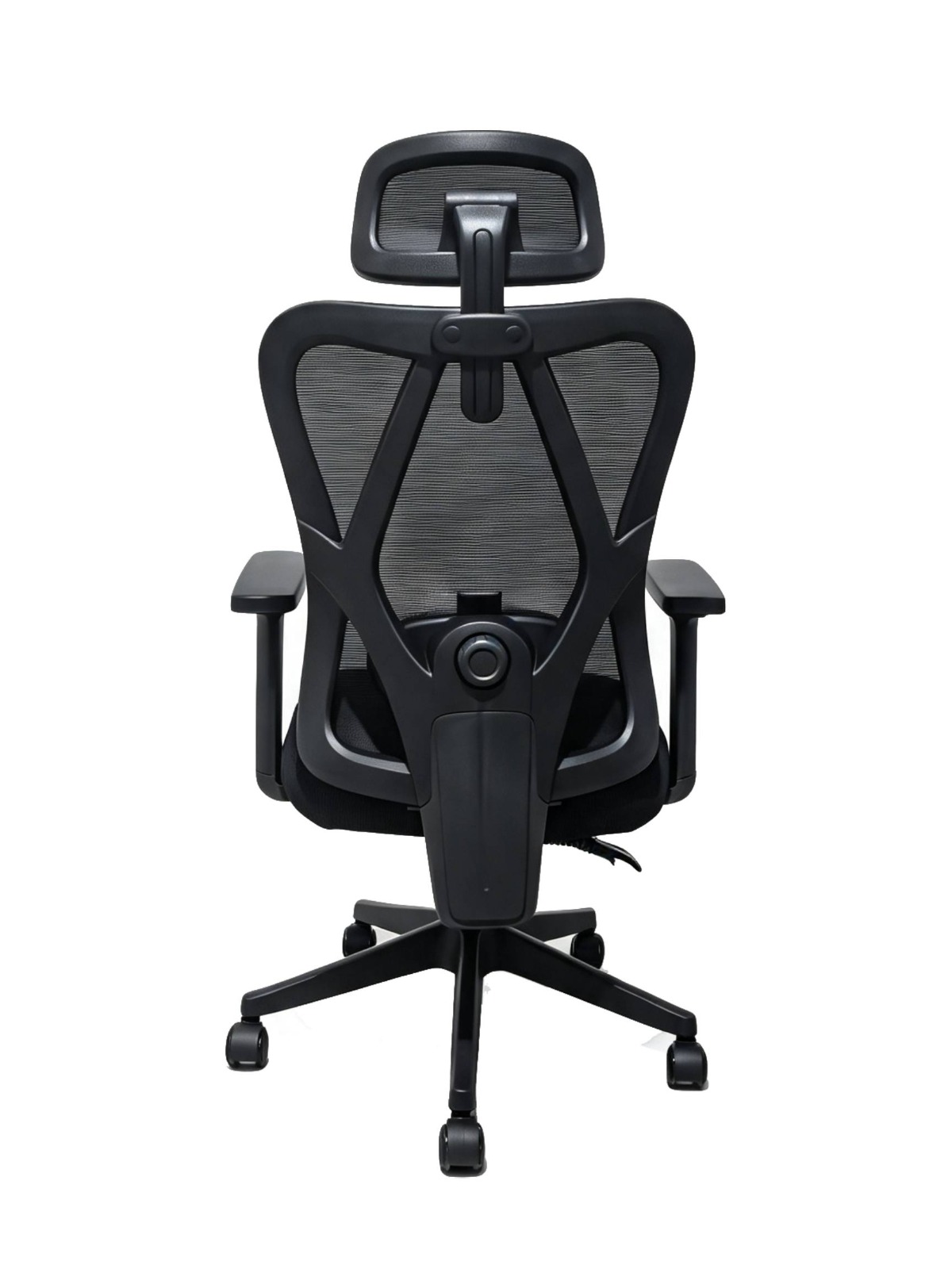 SILLA DE OFICINA INIUS ARI ERGONÓMICA RECLINABLE 135° CON MALLA ZYNCRO NEGRO - 4
