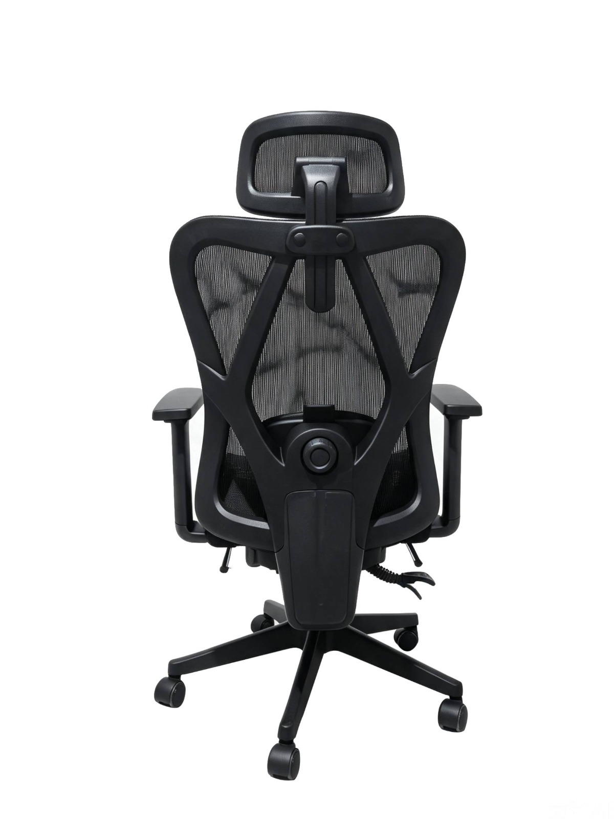 SILLA DE OFICINA INIUS AGNAR ERGONÓMICA RECLINABLE 135° CON REPOSABRAZOS 3D Y REPOSAPIÉS NEGRO - 4