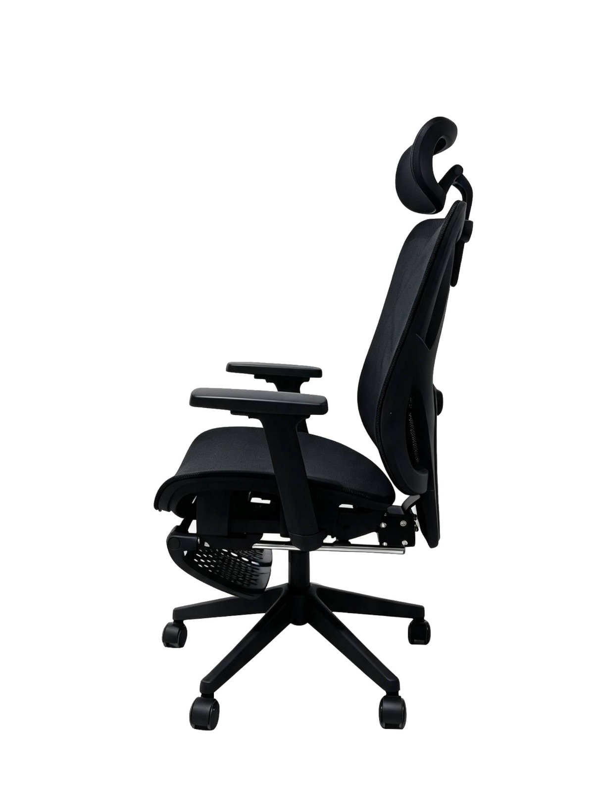 SILLA DE OFICINA INIUS AGNAR ERGONÓMICA RECLINABLE 135° CON REPOSABRAZOS 3D Y REPOSAPIÉS NEGRO - 8