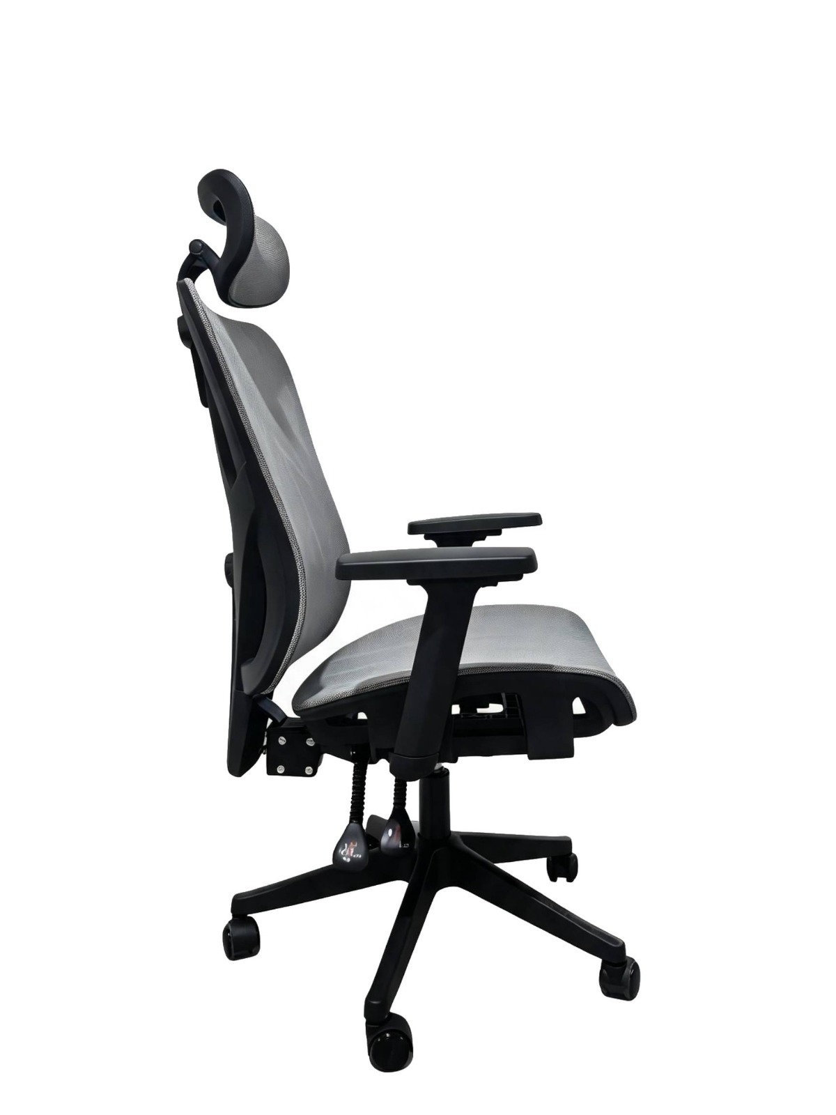 SILLA DE OFICINA INIUS AGNAR ERGONÓMICA RECLINABLE 135° CON REPOSABRAZOS 3D GRIS - 5