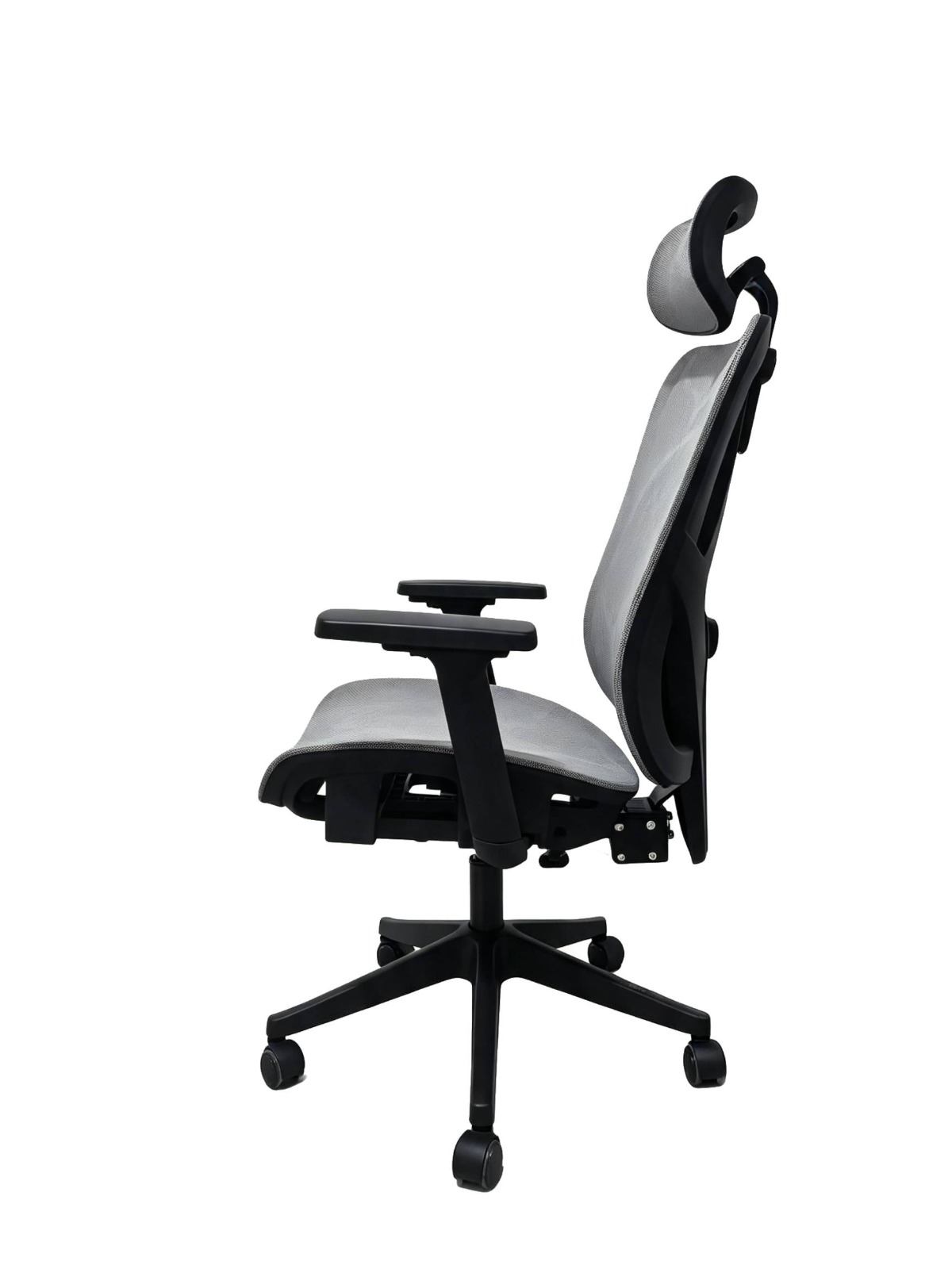 SILLA DE OFICINA INIUS AGNAR ERGONÓMICA RECLINABLE 135° CON REPOSABRAZOS 3D GRIS - 8