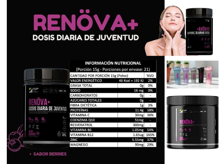 COLÁGENOS RENOVA+ HIDROLIZADO 315 + 1 TOMATODO COLOR - 2