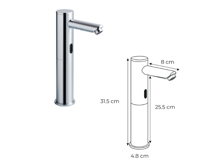 LLAVE ELECTRÓNICA SON SENSOR AUTOMÁTICO Y05 - 4