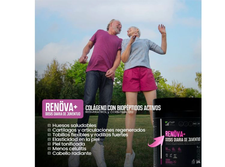 COLÁGENO RENOVA HIDROLIZADO + LIV FIBRA FWP ORIGINAL - 6