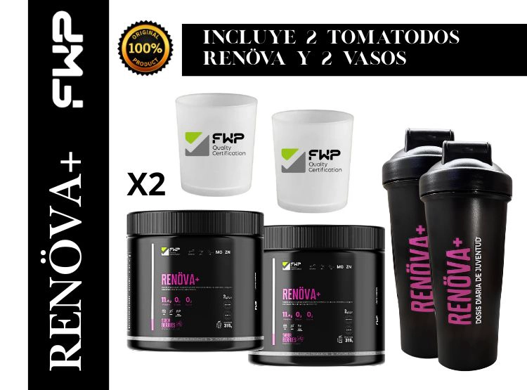 COLÁGENO RENOVA HIDROLIZADO FWP X2 POTES DE 315GR - 1