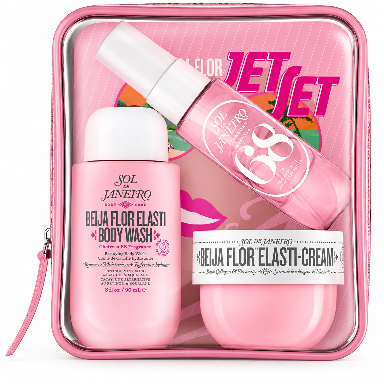 SET PERFUME SOL DE JANEIRO BRAZILIAN BEIJA FLOR™ JET ROSADO - 1
