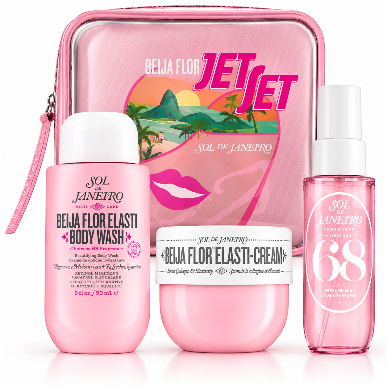 SET PERFUME SOL DE JANEIRO BRAZILIAN BEIJA FLOR™ JET ROSADO - 2