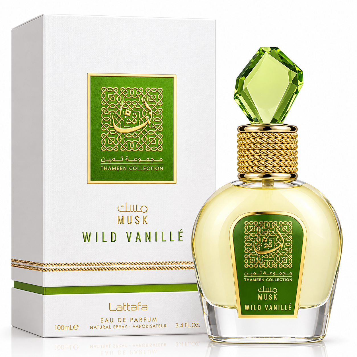 PERFUME LATTAFA THAMEEN MUSK WILD VANILLA PARA MUJER 3.4 OZ EDP SP - 1