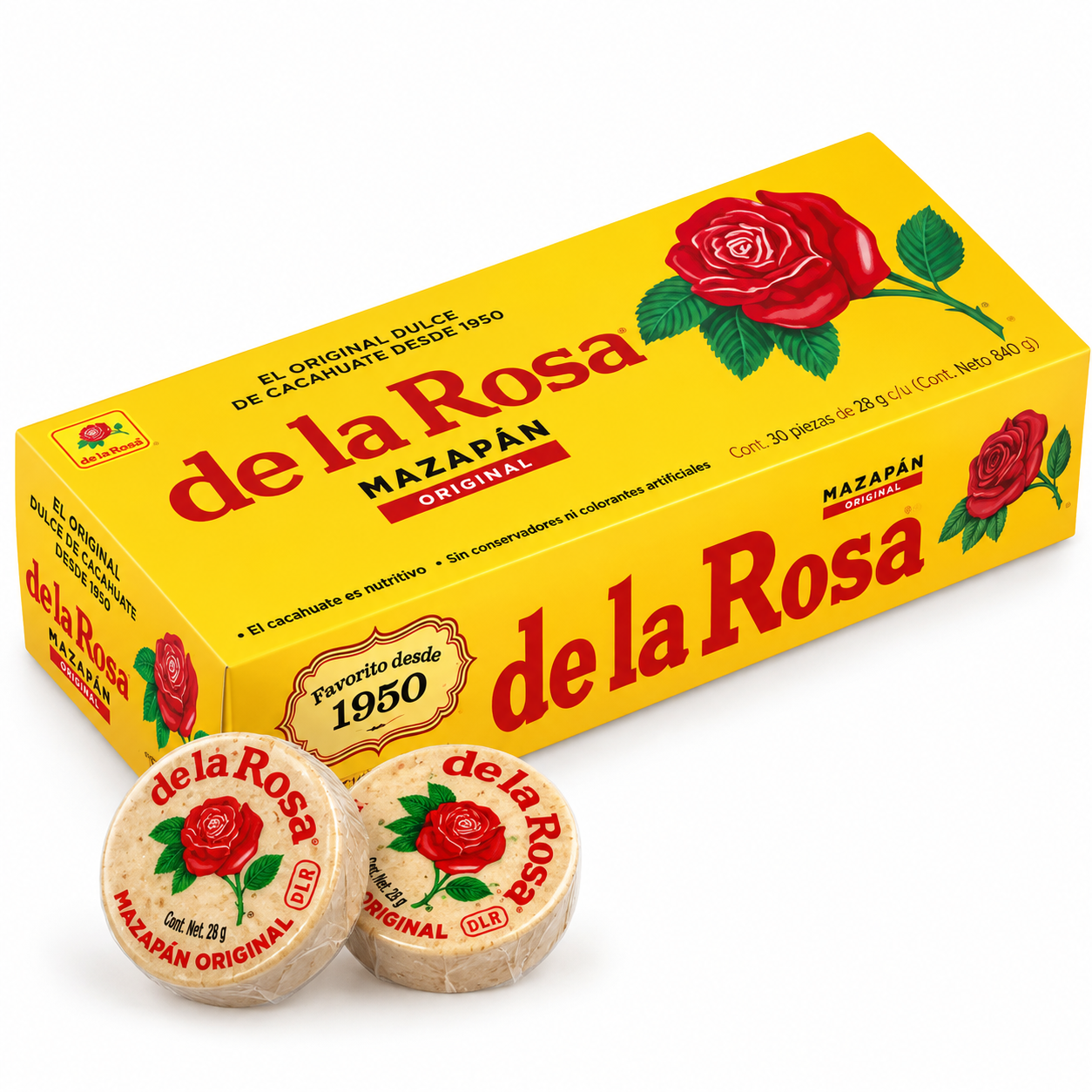 MAZAPAN DE CACAHUATE - CAJA COMPLETA - 1