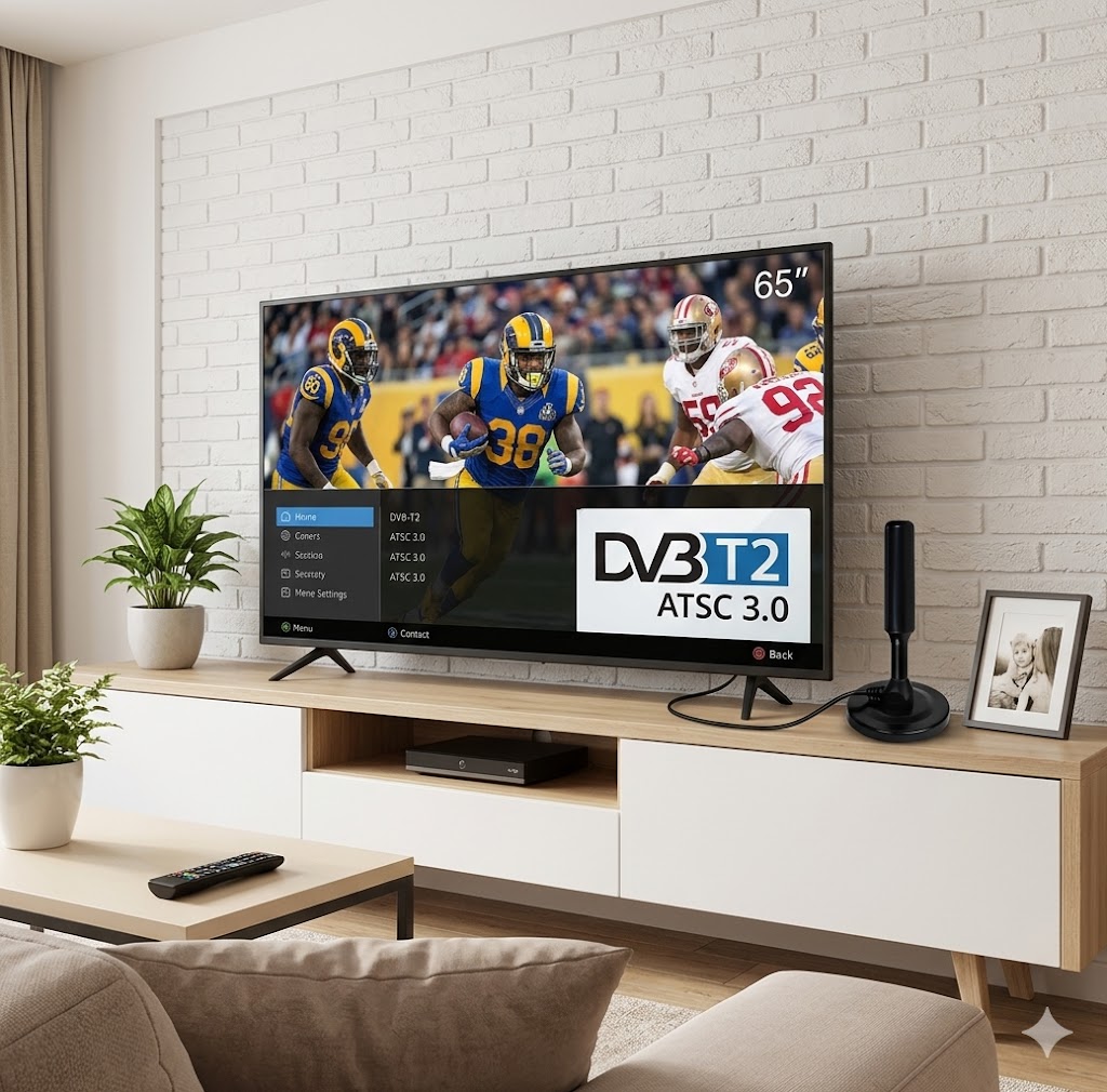 ANTENA TV DIGITAL INTERIOR FULL HD TELEVISIÓN SMART TV - 5