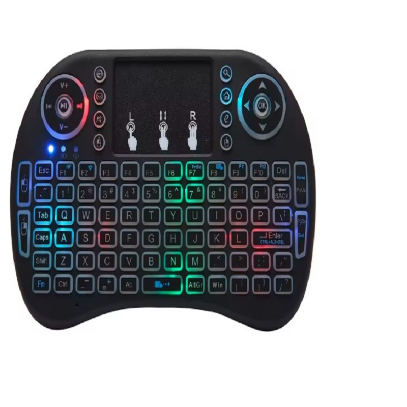 MINI TECLADO INALÁMBRICO TOUCHPAD MOUSE KEYBOARD SMART TV - 6