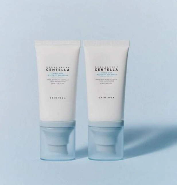 SKIN1004 MADAGASCAR CENTELLA FIT SUN SERUM 50ML PACK X2 TODO TIPO DE PIEL DÍA/NOCHE - 3