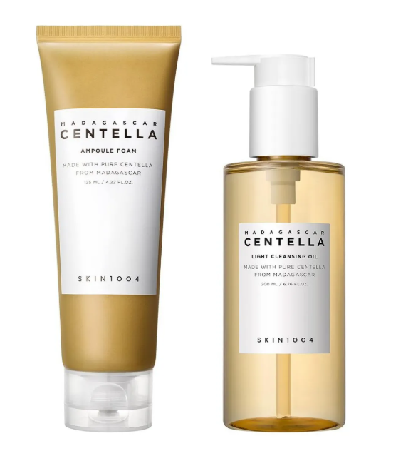 MADAGASCAR CENTELLA DOUBLE CLEANSING DUO SKIN1004 - 1
