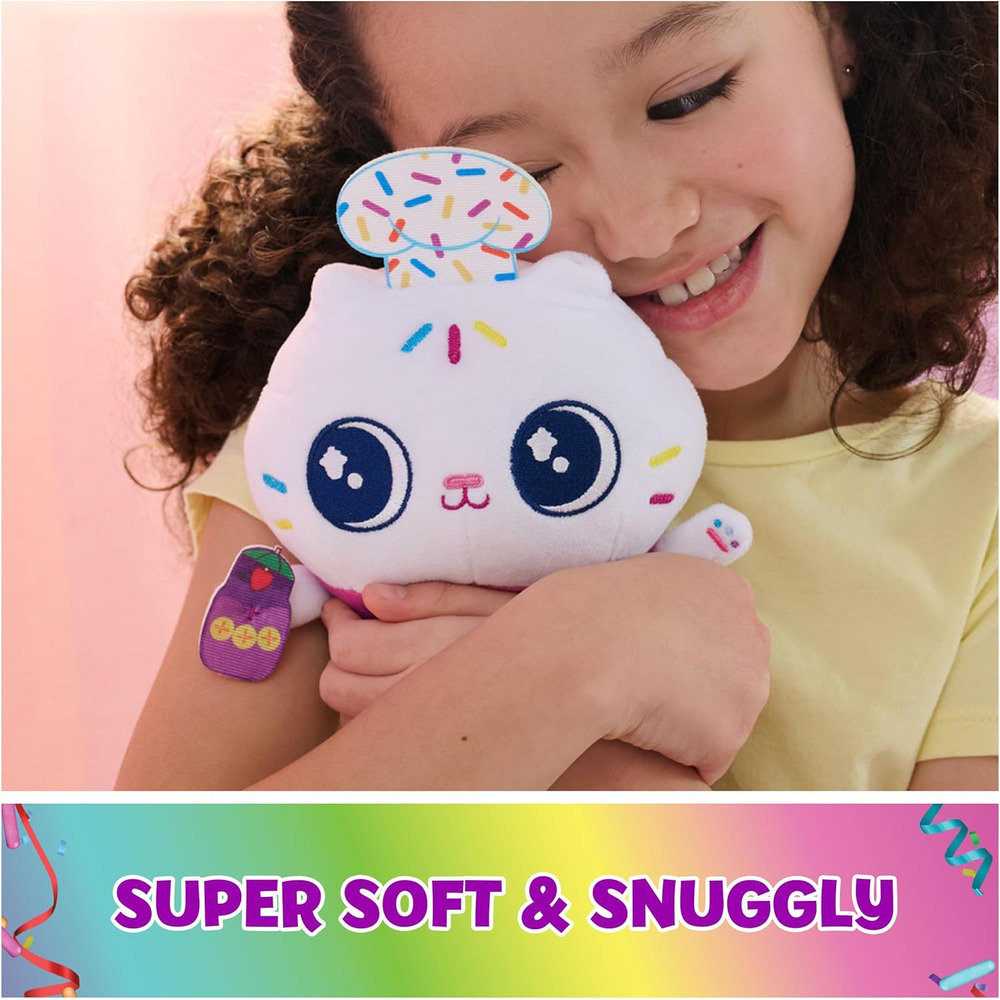 Schmidt Spiele 42793 Gabby's Dollhouse – Peluche Kuchi De 15 Cm – Suave Y Lavable – Desde 0 Meses