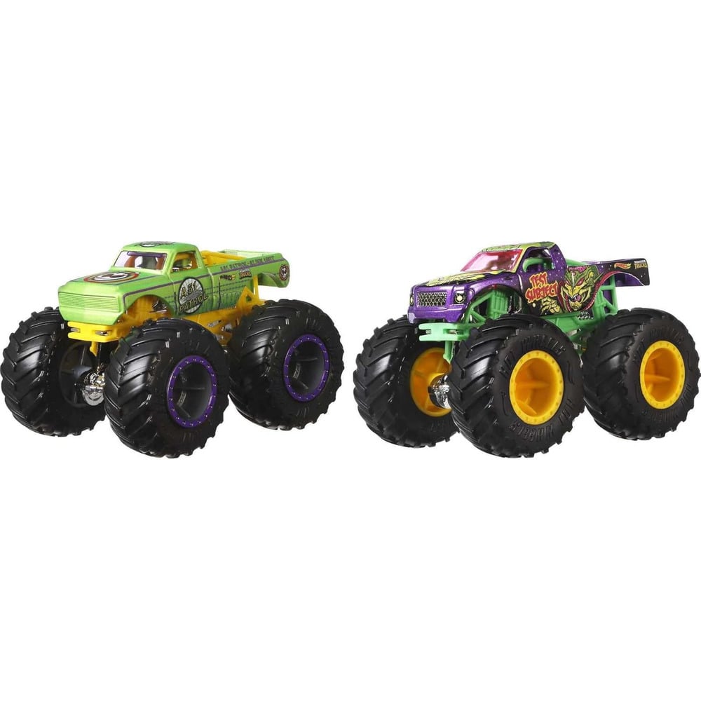 HOT WHEELS MONSTER 2-PACK DEMOLITION DOUBLES 2 AUTOS A ESCALA 1:64 - 4