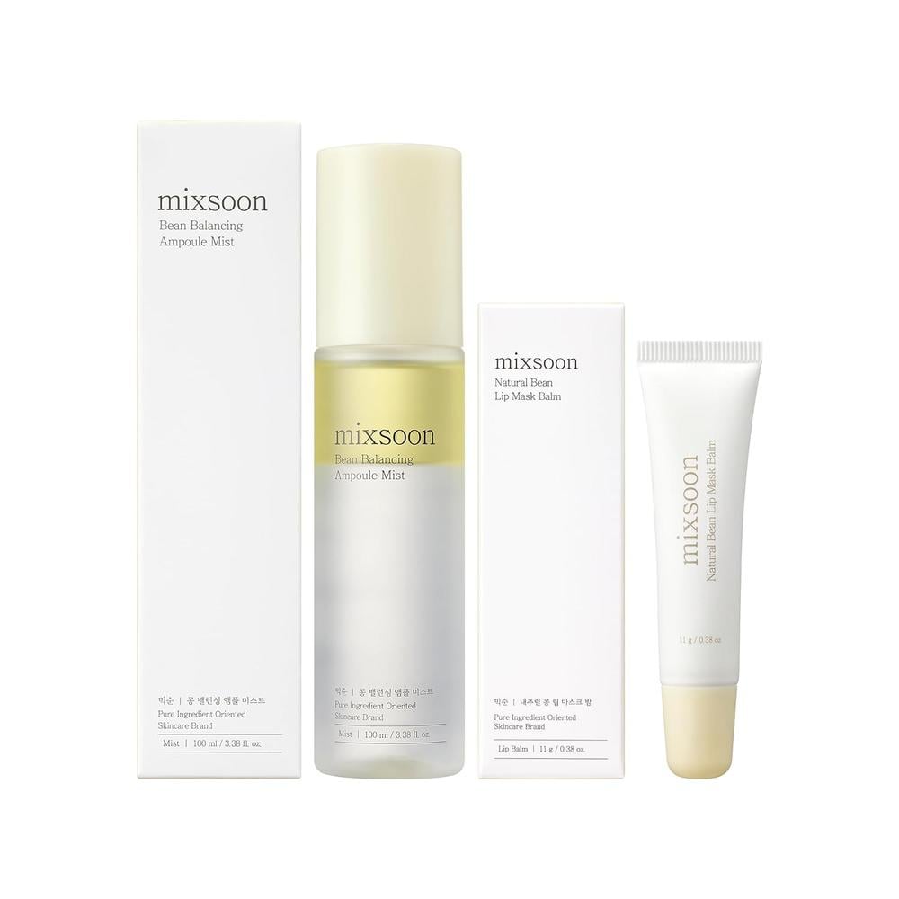 MIXSOON SET RUTINA VUELO (MIST BEAN 100 ML + BÁLSAMO LABIAL 11 G) – KOREA SKIN CARE - 1